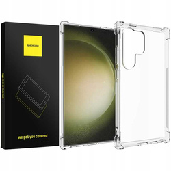 Etui Spacecase Anti-shock do Galaxy S24 Ultra przezroczyste