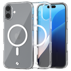 Etui Spacecase Clear Mag do iPhone 16 Plus przezroczyste