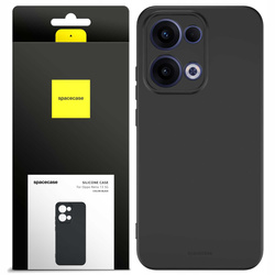 Etui silikonowe Spacecase Silicone Case do Oppo Reno13 5G czarne