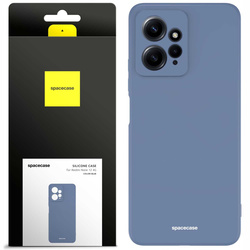 Etui silikonowe Spacecase Silicone Case do Redmi Note 12 4G niebieskie