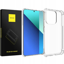 Etui Spacecase Anti-shock do Redmi Note 13 4G przezroczyste