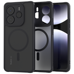 Etui Spacecase Hybrid Mag do Redmi Note 14 5G czarne