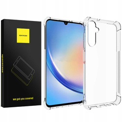 Etui Spacecase Anti-shock do Galaxy A05s przezroczyste