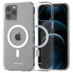 Etui Spacecase Clear Mag do iPhone 12 Pro Max przezroczyste
