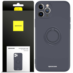 Etui Spacecase Silicone Ring do iPhone 11 Pro czarne