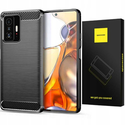 Spacecase Carbon Xiaomi 11T/11T Pro czarny