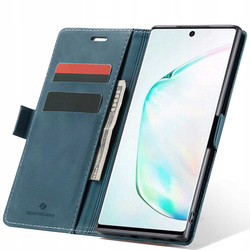 Etui z klapką Spacecase Wallet do Galaxy Note 10+ niebieskie