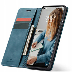 Etui z klapką Spacecase Wallet do Huawei P40 Lite niebieskie