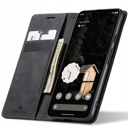 Etui z klapką Spacecase Wallet do Google Pixel 9 Pro XL czarne