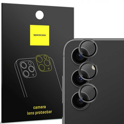 Szkło na aparat Spacecase Camera Ring do Galaxy S23 FE czarne