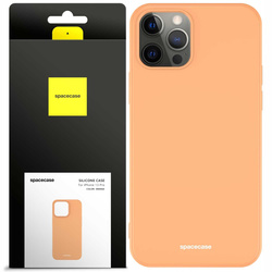 Etui silikonowe Spacecase Silicone Case do iPhone 13 Pro pomarańczowe