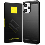 Spacecase Carbon Redmi 12 4G black