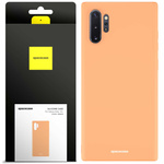 Etui silikonowe Spacecase Silicone Case do Galaxy Note 10+ pomarańczowe