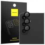 Szkło na aparat Spacecase Camera Ring do Galaxy S25+ czarne