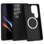 Etui skórzane Spacecase Classy Mag do Galaxy S25 Ultra czarne