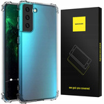 Etui Spacecase Anti-shock do Galaxy S21+ przezroczyste