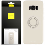 Spacecase Silicone Ring Galaxy S8 bone