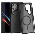 Etui Spacecase Hybrid Fusion Mag do Galaxy S25 Ultra czarne