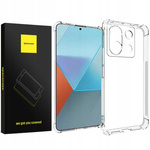 Etui Spacecase Anti-shock do Redmi Note 13 5G przezroczyste