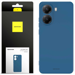 Etui silikonowe Spacecase Silicone Case do Poco X7 Pro 5G niebieskie