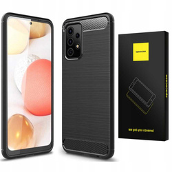 Spacecase Carbon Galaxy A72 5G czarny
