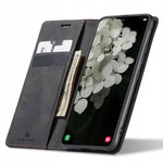 Etui z klapką Spacecase Wallet do Galaxy S22 czarne