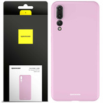 Etui silikonowe Spacecase Silicone Case do Huawei P20 Pro liliowe