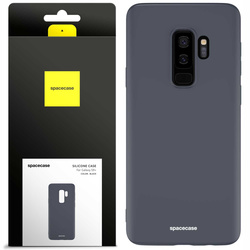 Etui silikonowe Spacecase Silicone Case do Galaxy S9+ czarne