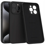 Spacecase Silicone Mag iPhone 15 Pro Max black