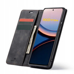 Etui z klapką Spacecase Wallet do Poco F7 Ultra czarne