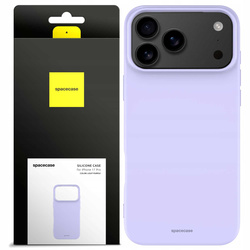 Spacecase Silicone Case 3.0 iPhone 17 Pro light purple