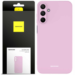 Etui silikonowe Spacecase Silicone Case do Galaxy A15 4G/5G liliowe