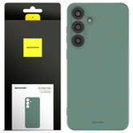 Etui silikonowe Spacecase Silicone Case do Galaxy S25+ ciemno zielone