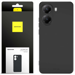 Etui silikonowe Spacecase Silicone Case do Poco X7 Pro 5G czarne