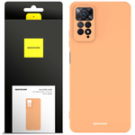 Spacecase Silicone Case Redmi Note 11 Pro 5G orange