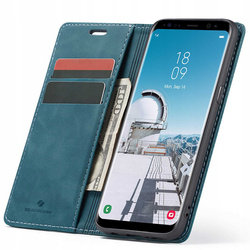 Etui z klapką Spacecase Wallet do Galaxy S8 niebieskie