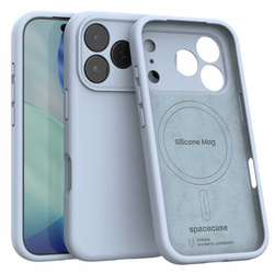 Spacecase Silicone Mag iPhone 17 Pro Max baby blue
