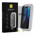 Szkło prywatyzujące Spacecase Quickfit Privacy do iPhone 15 / 16 - 2 sztuki