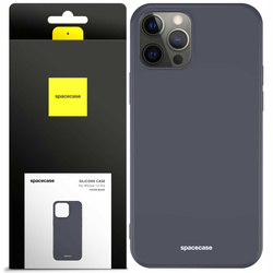 Etui silikonowe Spacecase Silicone Case do iPhone 13 Pro czarne