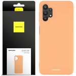 Etui silikonowe Spacecase Silicone Case do Galaxy A32 5G pomarańczowe