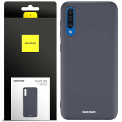 Etui silikonowe Spacecase Silicone Case do Galaxy A50 czarne