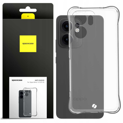 Etui Spacecase Anti-shock do Oppo Reno13 F/FS 5G przezroczyste