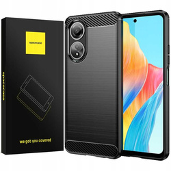 Spacecase Carbon Oppo A58 4G black
