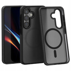 Etui Spacecase Hybrid Fusion Mag do Galaxy S25 czarne