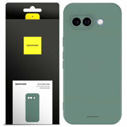 Etui silikonowe Spacecase Silicone Case do Google Pixel 9A ciemno zielone