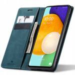 Etui z klapką Spacecase Wallet do Galaxy A53 niebieskie
