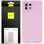 Etui silikonowe Spacecase Silicone Case do Xiaomi Mi 11 Lite liliowe