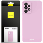 Etui silikonowe Spacecase Silicone Case do Galaxy A33 5G liliowe