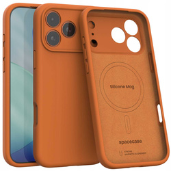 Spacecase Silicone Mag iPhone 17 Pro Max orange