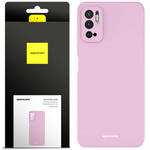Etui silikonowe Spacecase Silicone Case do Poco M3 Pro/Note 10 5G liliowe
